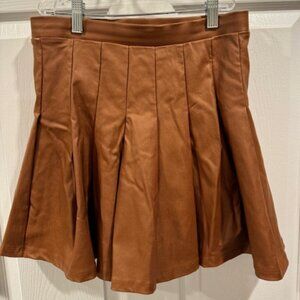 Altar'd State Faux Leather Short Skirt size M